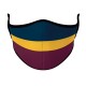 Navy Gold Maroon Face Mask