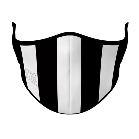 Black & White Team Face Mask