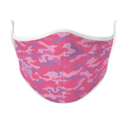 Face Mask - Pink Camouflage